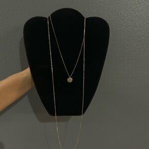 Express Gold Pendant Necklace